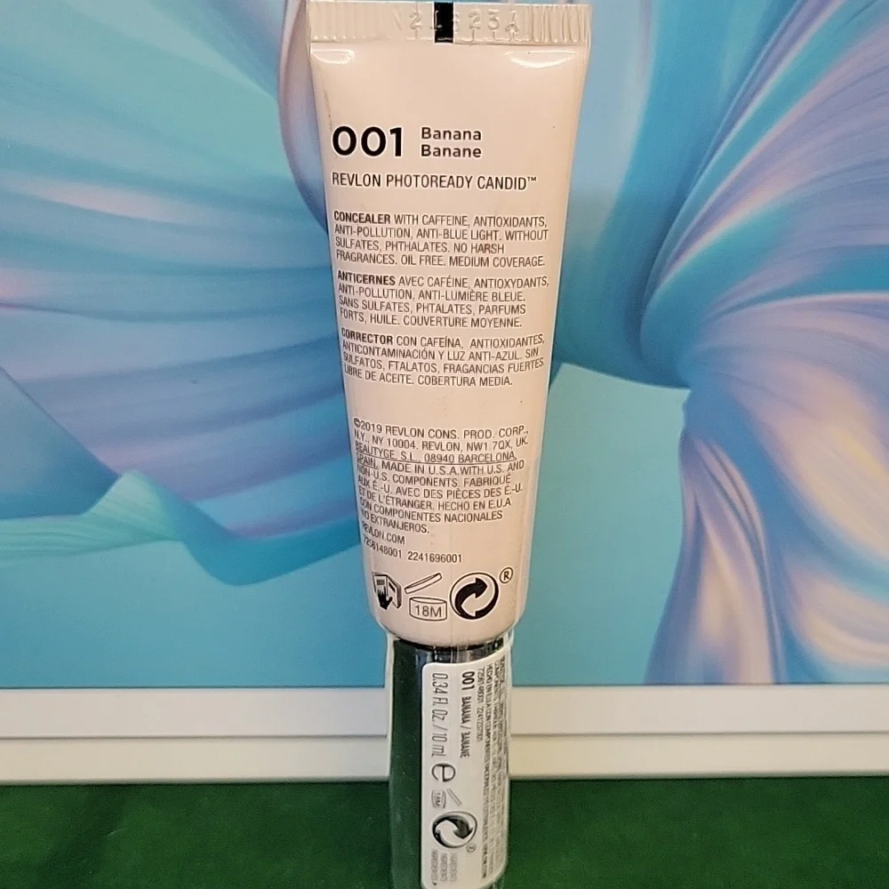 Revlon Candid Concealer 10ml New Sealed Tube 001 Banana